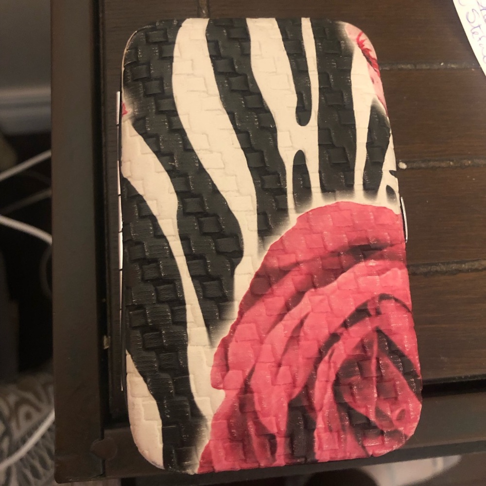 Flower card wallet